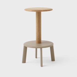 &Tradition Massif AV39 barkruk Oak-grey beige