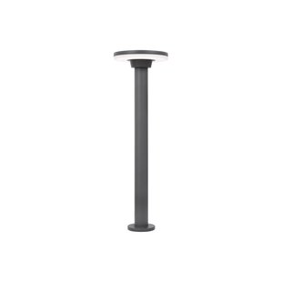 Nova Luce Suite - tuinpaal - Ø 18 x 60 cm - 12W LED incl. - IP54 - donkergrijs