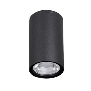 Nova Luce Ceci - buiten plafondlamp - Ø 5,5 x 11 cm - 3W LED incl. - IP65 - zwart