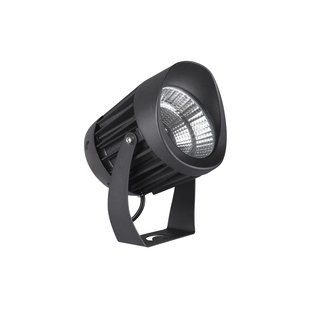 Nova Luce North – grondspot - Ø 15 x 20,5 cm - 30W LED incl. - IP65 - zwart