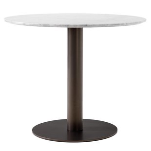 &amp;tradition In Between SK11 Tafel Bronzed Onderstel Bianco Carrara