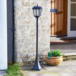 SMART GARDEN Solar tuinpadverlichting Metro, 130 cm, zwart, IP44