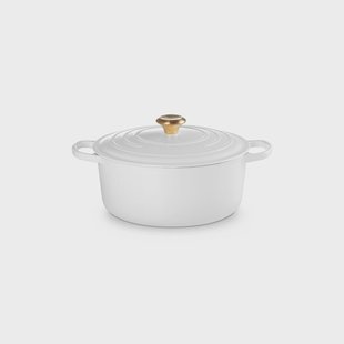 Le Creuset Le Creuset Signature ronde braadpan 6,7 l White