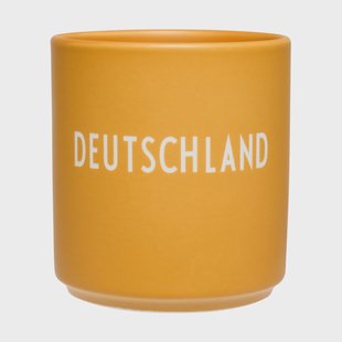Design Letters Design Letters favoriete mok 25 cl Deutschland-orange