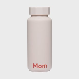Design Letters Design Letters thermosfles Mom-pastel beige