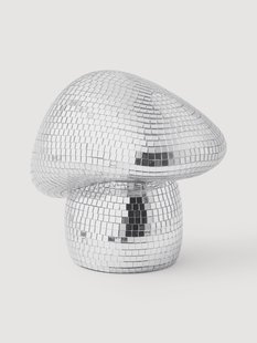 Glinsterend decoratief object Disco Mushroom