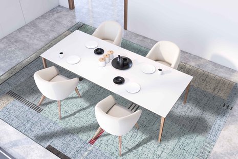 Jackie And The Fish - Vloerkleed Frauhaus Aquavital (outlet) - 200x295 cm