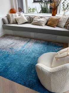 Jackie And The Fish - Vloerkleed Concours Sabalan Teal (outlet) - 200x295 cm