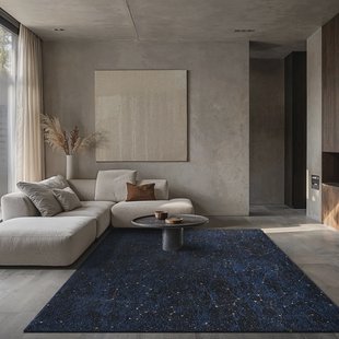 Louis de Poortere - Vloerkleed Celestial Midnight Blue 9060 - 170x240 cm