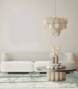 Jackie And The Fish - Vloerkleed Nautilus Lichen Fossil (outlet) - 170x240 cm