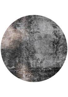 Jackie And The Fish - Vloerkleed Chaos Typhoon Grey Rond (outlet) - Rond 200 cm