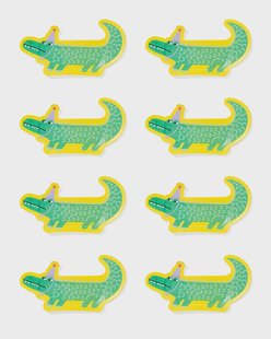 HEMA Gebaksbordje feestbeest 8 stuks