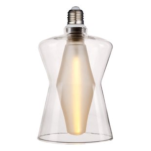 Nordlux Deco Cone - Ø 12 x 21,1 cm - E27 - 4,1W dimbaar - 2700K - helder en mat wit