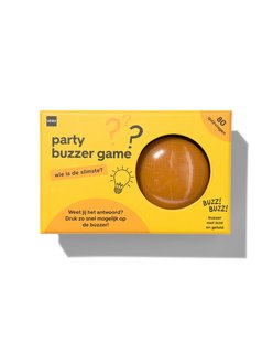 HEMA Party buzzer game wie is de slimste?