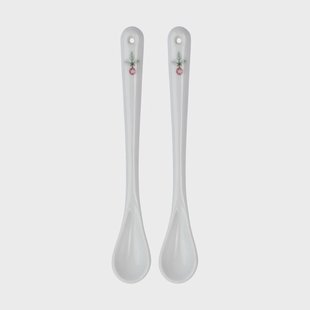 Rörstrand Swedish Grace Winter lepel 15 cm 2-pack Wit