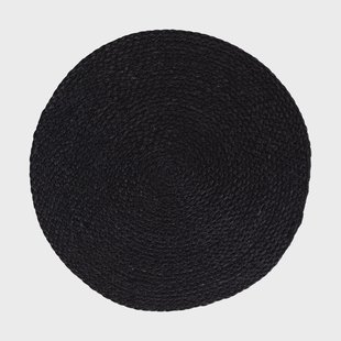 Dixie Elin placemat Ø38 cm Black