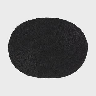 Dixie Elin placemat ovaal Black