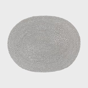 Dixie Elin placemat ovaal Silver grey