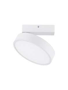 Nova Luce Perfect Profile - plafondlamp op afstandsbediening (incl.) - Ø 20 x 9,5 cm - 20W dimbare LED incl. - 2700K-6000K - wit
