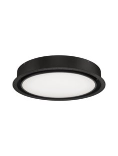 Nova Luce Perfect Profile Trimless - inbouwspot - Ø 600 mm, 670 mm inbouwmaat - 40W dimbare LED incl. - 3000K - zwart