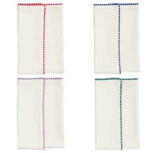 &amp;klevering Zigzag Servet Set Van 4