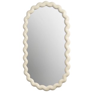 &amp;klevering Zigzag Spiegel 45x85 Off-white