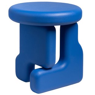 &amp;klevering Plot Bijzettafel&Oslash;40 Blauw