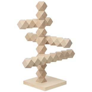 &amp;klevering Clean Cut Kandelaar 7 Naturel