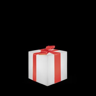 New Garden Gifty 40 - oplaadbare tafellamp op zonne-energie met afstandsbediening - 40 x 40 x 40 cm - 5W RGB LED incl. - IP65 - wit