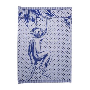 Theedoek Aapjes stip