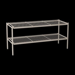 Scandi Living Nod schoenenrek 80x30x37 cm Beige