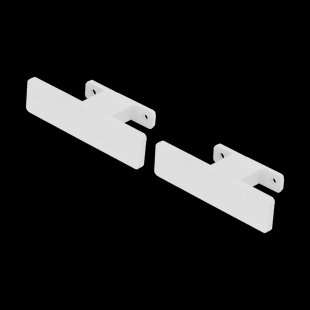 Scandi Living Nod small haak White