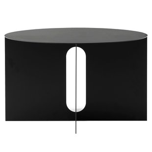 Audo Copenhagen Androgyne BijzettafelØ63 Zwart Staal Audo Copenhagen Androgyne BijzettafelØ63 Zwart Staal