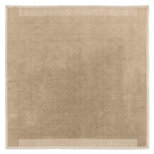 Audo Copenhagen Duomo Vloerkleed 270x270 Limestone Beige