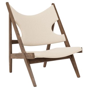 Audo Copenhagen Knitting Fauteuil Walnoot Logan Jasmine