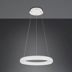 Trio Lighting Hanglamp Cardona, Ø 62 cm, wit, CCT, metaal