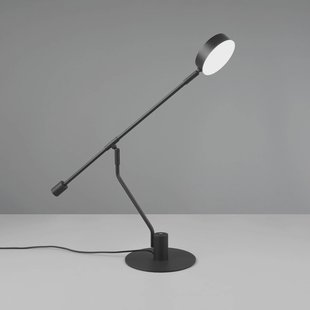 Trio Lighting Manduro LED bureaulamp, zwart, metaal, CCT dimmer