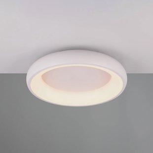 Trio Lighting Plafondlamp Cardona, Ø 46,5 cm, mat wit, metaal, CCT