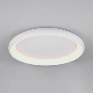 Trio Lighting Plafondlamp Cardona, Ø 75 cm, mat wit, metaal, CCT