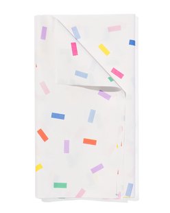 HEMA Tafelkleed 200x138cm papier confetti