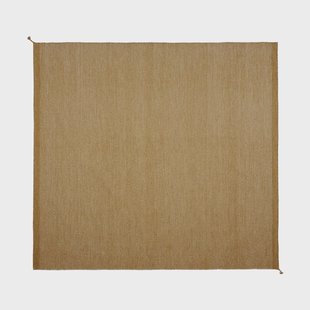 Muuto Ply wollen vloerkleed 280x280 cm Burnt orange