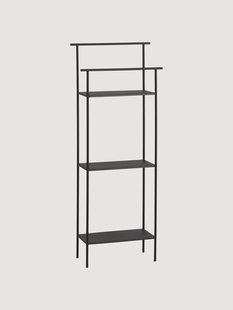 Smalle metalen wandrek Dora