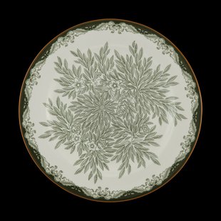 Rörstrand Ostindia Floris bord Ø27 cm Groen