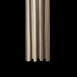 Ferm Living Chambray douchegordijn Carob brown-parchment