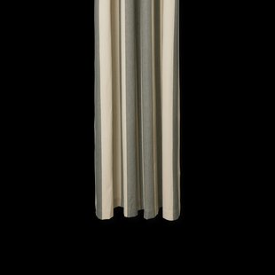 Ferm Living Chambray douchegordijn Dark lichen-parchment