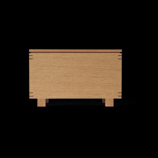 Ferm Living Bon houten doos 19x35 cm Oiled oak
