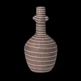 Ferm Living Brura vaas 32 cm Coffee-white