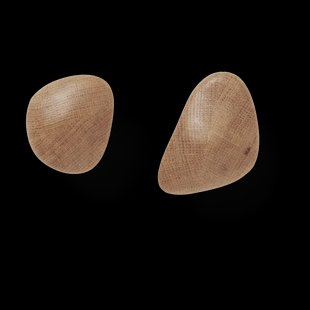 Ferm Living Cairn haak 2-delig Oak