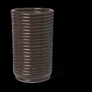 Ferm Living Corduroy vaas 21 cm Carob Brown