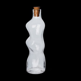 Ferm Living Dimple karaf 1 L Clear